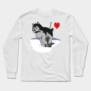 HUSKY Long Sleeve T-Shirt